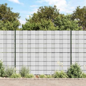 ARDEBO.de - Sichtschutzleiste PVC 70 x 0,19 m Weiß