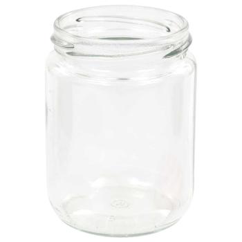 Marmeladengläser mit Weißem/Rotem Deckel 48 Stk. 230 ml