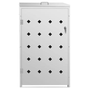 Mülltonnenbox für 1 Tonne 240 L Edelstahl