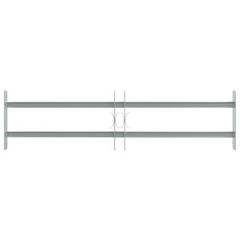 Fenstergitter Verstellbar mit 2 Querstäben 700-1050 mm