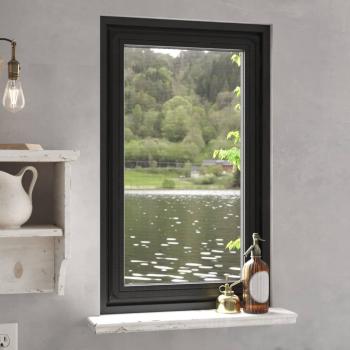 ARDEBO.de - Magnet-Insektenschutz für Fenster Anthrazit 80x140 cm