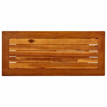 Garten-Konsolentisch 80x35x75 cm Massivholz Akazie