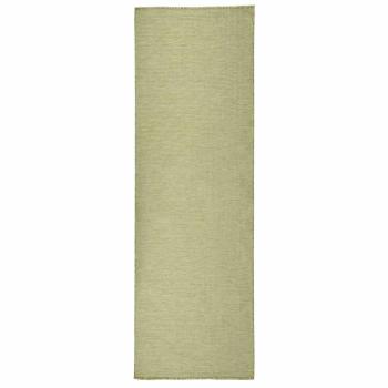 ARDEBO.de - Outdoor-Teppich Flachgewebe 80x250 cm Grün