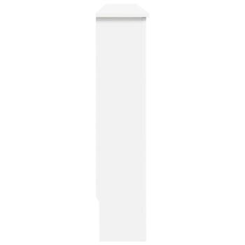 Heizkörperabdeckung Weiß 172×19×81,5 cm MDF