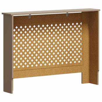 Heizkörperverkleidung 112x19x81,5 cm MDF