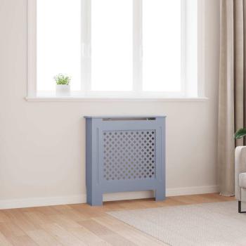 ARDEBO.de - MDF Heizkörperverkleidung Grau 78 cm