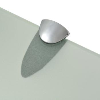 Schweberegale 2 Stk. Glas 30x10 cm 8 mm