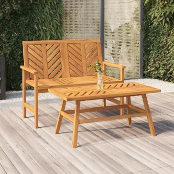 ARDEBO.de - Gartenbank 109 cm Massivholz Akazie