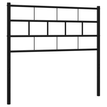 Ersatz-Kopfteil Metall Schwarz 75 cm