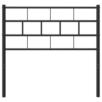 Ersatz-Kopfteil Metall Schwarz 75 cm
