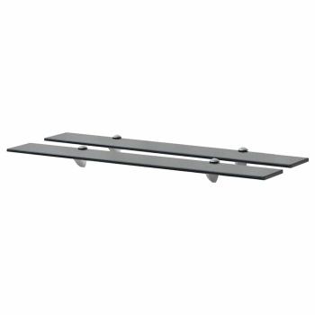 ARDEBO.de - Schweberegale 2 Stk. Glas 80x20 cm 8 mm