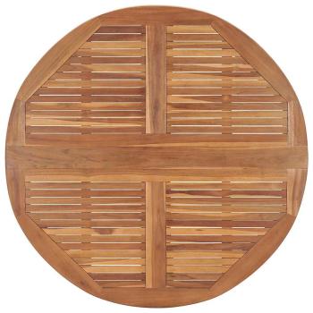 5-tlg. Garten-Essgruppe Klappbar Massivholz Teak