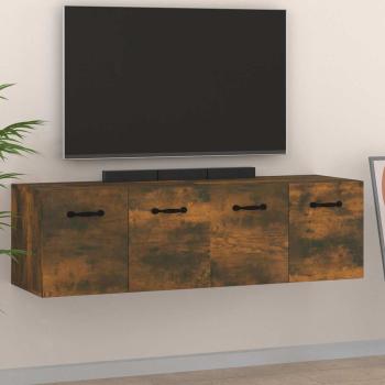 ARDEBO.de - Wandschränke 2 Stk. Räuchereiche 80x35x36,5 cm Holzwerkstoff