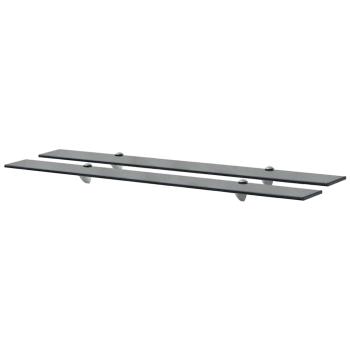 ARDEBO.de - Schweberegale 2 Stk. Glas 100x20 cm 8 mm