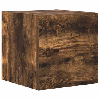 10-tlg. TV-Schrank-Set Räuchereiche Holzwerkstoff