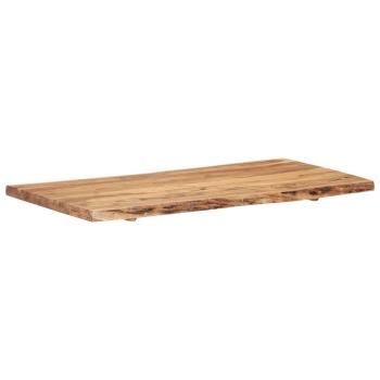Tischplatte Massivholz Akazie 118x(50-60)x3,8 cm