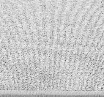 Teppichläufer Hellgrau 80x300 cm