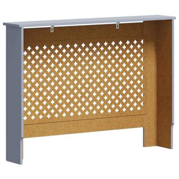 Heizkörperverkleidung Anthrazit 112x19x81,5 cm MDF