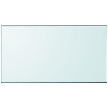 ARDEBO.de - Tischplatte aus gehärtetem Glas rechteckig 1200x650 mm