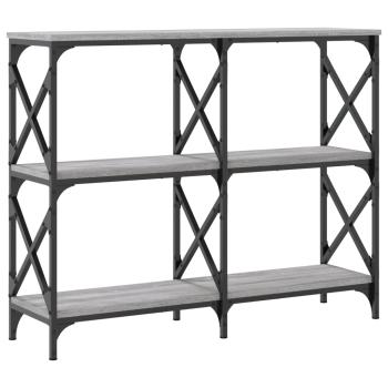 Konsolentisch Grau Sonoma 100x28x80,5 cm Holzwerkstoff