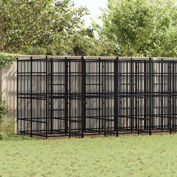 ARDEBO.de - Outdoor-Hundezwinger Stahl 12,9 m²