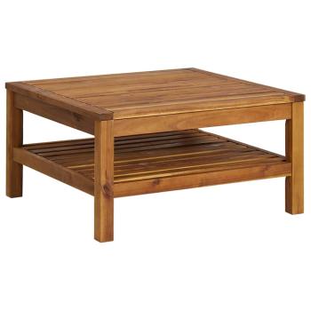 7-tlg. Garten-Lounge-Set mit Auflage Massivholz Akazie