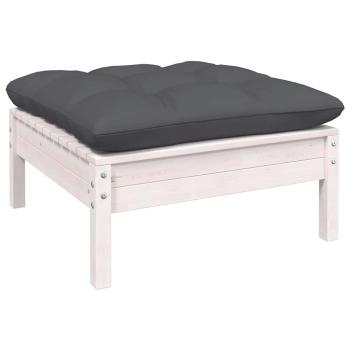 8-tlg. Garten-Lounge-Set mit Kissen Kiefer Massivholz