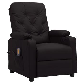 ARDEBO.de - Massagesessel Schwarz Kunstleder