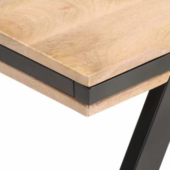Couchtisch 114x65x40 cm Mango Massivholz