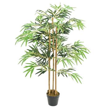 ARDEBO.de - Bambusbaum Künstlich 730 Blätter 120 cm Grün