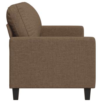 3-Sitzer-Sofa Braun 180 cm Stoff