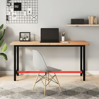 ARDEBO.de - Werkbank 150x55x81,5 cm Massivholz Buche und Metall