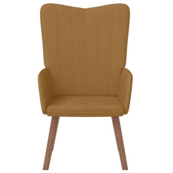 Relaxsessel Braun Samt