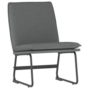 Loungesessel Dunkelgrau 52x75x76 cm Stoff