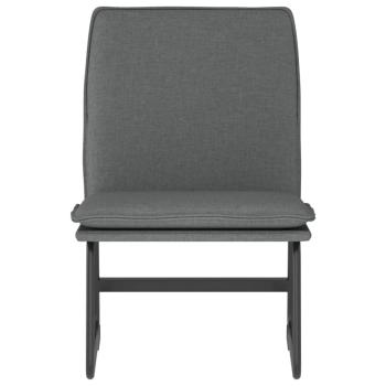 Loungesessel Dunkelgrau 52x75x76 cm Stoff