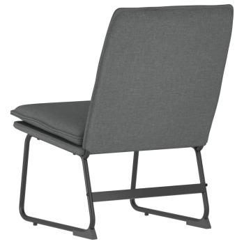 Loungesessel Dunkelgrau 52x75x76 cm Stoff