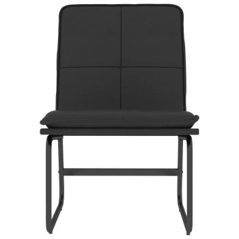 Loungesessel Schwarz 54x75x76 cm Kunstleder
