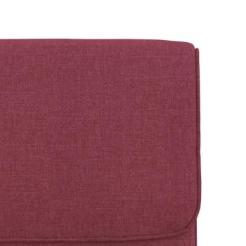 Loungesessel Weinrot 55x64x80 cm Stoff