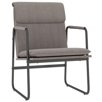 Loungesessel Taupe 55x64x80 cm Stoff