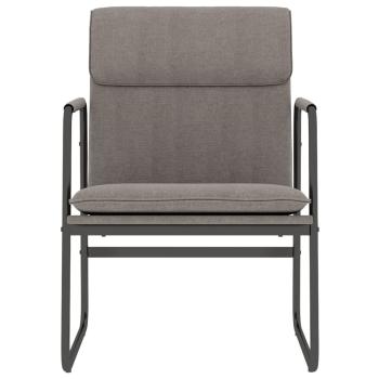 Loungesessel Taupe 55x64x80 cm Stoff