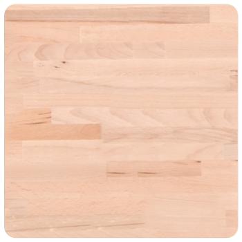Tischplatte 40x40x1,5 cm Quadratisch Massivholz Buche