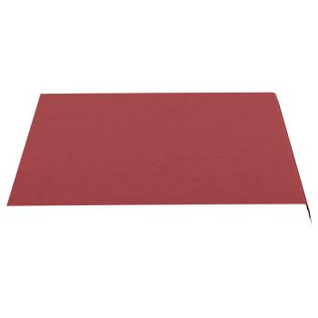 Ersatzstoff für Markise Burgunderrot 300x250 cm Polyester