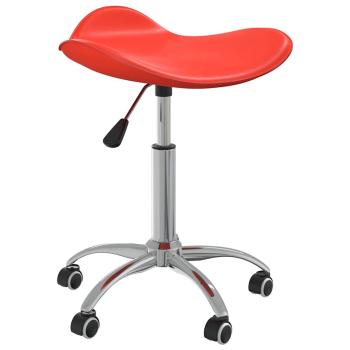 ARDEBO.de - Friseur Rollhocker Rot Kunstleder