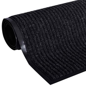 Türmatte Schwarz 90 x 120 cm PVC