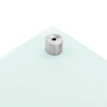 Küchenrückwand Milchweiß 100x50 cm Hartglas
