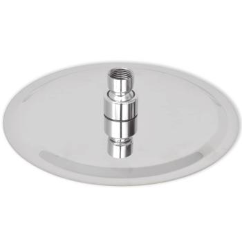Regenbrause Edelstahl 20 cm Rund