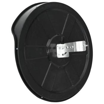 Verkehrsspiegel Konvex PC-Kunststoff Schwarz 30 cm Outdoor