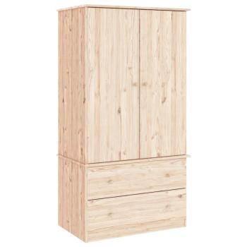Kleiderschrank ALTA 90x55x170 cm Massivholz Kiefer