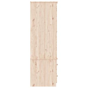 Kleiderschrank ALTA 90x55x170 cm Massivholz Kiefer