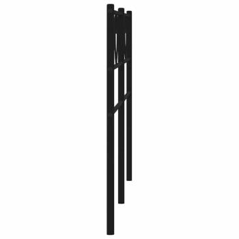 Ersatz-Kopfteil Metall Schwarz 200 cm